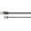 Goobay CAT 8.1 slim U/FTP patchk�bel 2m extrar�vid csatlakoz� AWG32 OFC LSZH TPE fekete