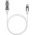 Goobay USB-A 3.0 RJ45 CAT6 Slim Ethernet k�bel 1m
