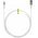 Goobay Supersoft Cable Lightning-USB-A textilk�bel 2m 12W 2,4A MFi t�lt�- �s szinkronk�bel