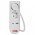 Hosszabb�t� 2m, 3 aljzat, kapcsol�s, 1db USB-A + 1db USB-C, feh�r