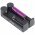 Efest SLIM K2 akku t�lt� 2 foglalat 2x1A microUSB max72mm Li-Ion