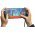 Goobay Textile Cable USB-C-USB-C textilk�bel 2m 60W 3A 90� spacegrau/ez�st