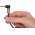 Goobay Plus Series AUX k�bel 3,5mm sztere� 90� 2m klinke-klinke aranyozott csatlakoz�