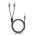 Goobay Plus Series audio adapterk�bel 3,5mm jack dug� > 2x RCA (cinch) dug� 1m