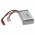 Helyettes�t� modell / RC Akku 7.4V, Li-Polymer, 700mAh, JST csatlakoz�, 56mm x 31mm x15mm