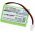 Motorola MBP36PU helyettes�t� b�bi�r akku 3,6V 700mAh 2,5Wh NiMH