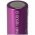 Efest Purple IMR18500 akku lila 3.7V, 1000mAh, �rintkez� fejjel, v�delmi elektronika n�lk�l