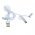 OTB 3 az 1-ben adat- �s t�lt�k�bel iPhone / micro USB / USB C ez�st