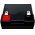�lom akku Multipower t�pus MP7,2-12 - VDS-min�s�t�ssel (csatlakoz� F1)