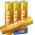 Varta LR03/AAA (Micro) 4103 1,5V 4db/csomag alk�li-mang�n elem - A k�szlet erej�ig