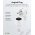 Goobay hosszabb�t� 3m 3x1,5mm2 feh�r 90� hibrid dug� E/F CEE7/7 -> v�d�aljzat F CEE7/3