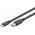 Goobay USB-C-USB-A k�bel 0,5m fekete 15W 3A 5Gbit/s USB 3.0