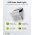 Goobay LED napelemes fali l�mpa mozg�s�rz�kel�vel 1,5W 3,7V 1200mAh feh�r IP65