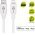 Goobay USB-C-Lightning t�lt�- �s szinkronk�bel 1m 27W 3A feh�r MFi - A k�szlet erej�ig