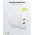 Goobay 28W USB-A dupla gyorst�lt� feh�r 2x USB-A Quick Charge 3.0