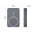 EMOS Powerbank k�ls� akku WI 1046, 10000mAh, 20W, Wireless t�lt�s, MagSafe compatibilis, sz�rke