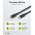 Goobay Advanced USB-C k�bel USB4 0,5m fekete 100W 5A 20Gbit/s Power Delivery - A k�szlet erej�ig