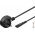 Goobay UK h�l�zati k�bel 1,8m 3 p�lus� C7 csatlakoz�