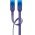 Goobay CAT 6A lapos patchk�bel U/UTP 1m lila