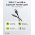 Goobay USB-C t�lt�k�bel USB-A 2m 15 W 3 A fekete textil bevonattal