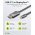 Goobay USB-C DisplayPort k�bel 2m 4K 60 Hz USB 3.1 textilmantel