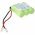 Helyettes�t� akku mobiltelefon, vezet�k n�lk�li telefon AUDIOL Sagem 3,6V 300mAh NiMH