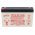 Hawker Enersys Genesis NP7-6 6V 7000mAh akku AGM �lom-zsel�s