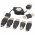 Heitech USB adapter k�szlet 7db/csomag feltekerhet� hosszabb�t� 75cm