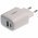 Ansmann HC218PD USB t�lt� USB-A �s USB-C 20W feh�r