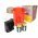 LED s�rgyertya v�r�s sz�rk�let�rz�kel� 365nap 2x C (LR14) alk�li elemmel