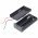 Helyettes�t� elem elemtart� 2x AA Mignon ceruza LR6 kapcsol�val z�rt h�z csavarral 68x33x18,5mm