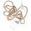 Best Season LED mikro f�nyf�z�r jutazsin�ron 2m 40LED melegfeh�r kapcsol� timer 3xAA Mignon ceruza