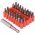 33 r�szes univerz�lis bitszett Torx, Philips, Tri-Wing, hatsz�g 6,35mm m�gneses bithordoz�