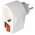 Euro aljzat kapcsol�val, t�lterhel�sv�delemmel �s gyermekv�delemmel 230V, 16A