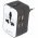 Utaz� t�lt�adapter 2 USB kimenettel Eur�pa �s egy�b orsz�gok