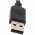 USB 2.0 Hi-Speed k�bel USB A - USB Micro B 15cm tablet fekete