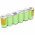 Helyettes�t� akku kerti g�p Gardena ACCU90 7,2V 1700-2100mAh Faston 2,8/4,8mm NiMH
