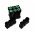 T�vtart� szett h�rom 18650 cell�hoz fels� �s als� r�sz 67mm 20mm 60mm