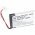 Helyettes�t� akku okos�ra Fenix6X 3,8V 420mAh 361-00126-00 070-8611-2051 1ICP5/25/35 Li-Polymer