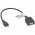 Micro-USB OTG adapterk�bel USB A aljzat 15cm
