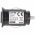 AccuCell aut� t�lt�adapter USB - kett�s USB - 4,8 A, automatikus azonos�t�ssal - fekete - TINY