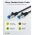 Goobay ultrarugalmas CAT 6A Patchk�bel S/FTP 0,25m fekete