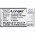 Helyettes�t� riaszt�rendszer akku ADT Command P-504478 2800mAh 10.64Wh