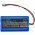 Helyettes�t� akkupakk akku 18650 2S1P 7.4V 2200mAh 16.28Wh Li-ion