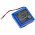 Helyettes�t� akkupakk akku 2ICP/65/30/30 1S2P 1200mAh 4.44Wh Li-Ion