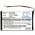 Helyettes�t� akku Uniden TRU-C46 BT-925 750mAh 2.78Wh