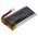 Helyettes�t� vonalk�dolvas� akku Deli 14951w / DL14881 3.7V 1000mAh