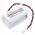 Helyettes�t� v�szvil�g�t�s akku Dual-Lite CV3GEB/24D677 800mAh 3,84Wh