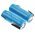 Helyettes�t� ipari akku 18490 1600mAh 5.92Wh 2db/csomag forrf�lekkel