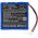 Helyettes�t� riaszt�rendszer akku Ksenia Radius belt�ri szir�na KSI7207008.000 2000mAh 7.4Wh